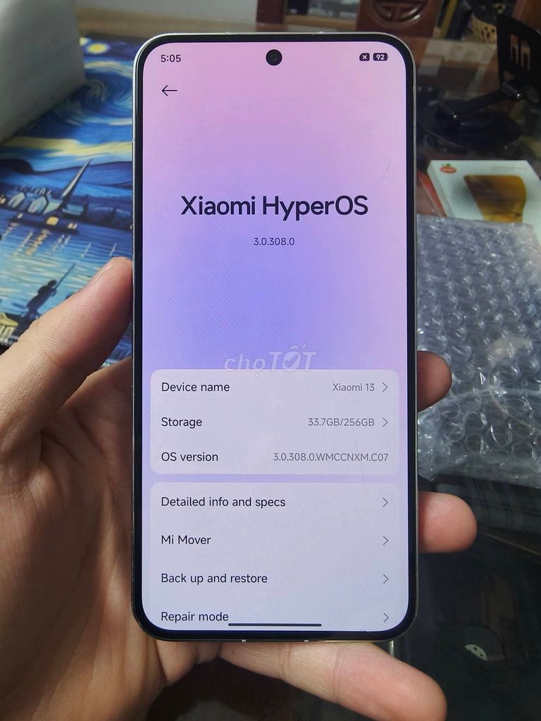 Фото 2: Xiaomi 13 12GB/256GB Белый как новый