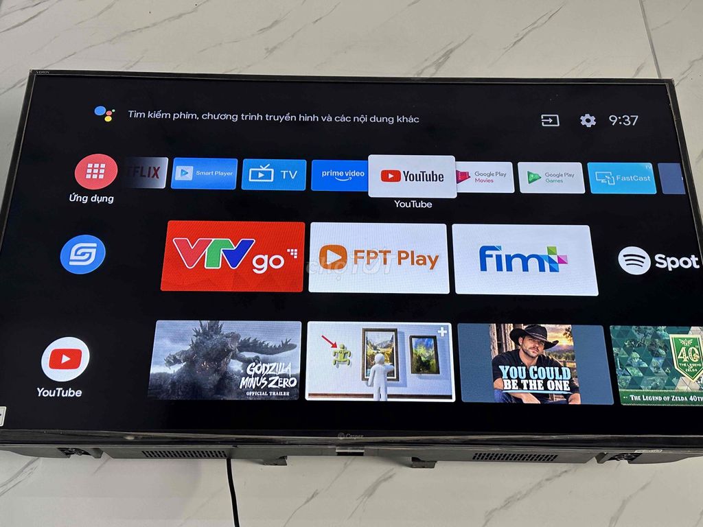 Телевизор Casper 43 дюйма Android TV