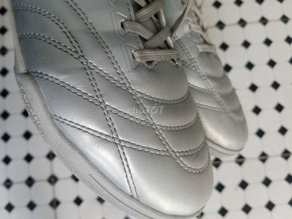 Фото 3: Футбольные бутсы Joma Liga 2.0 Кожаные мужские серебристые