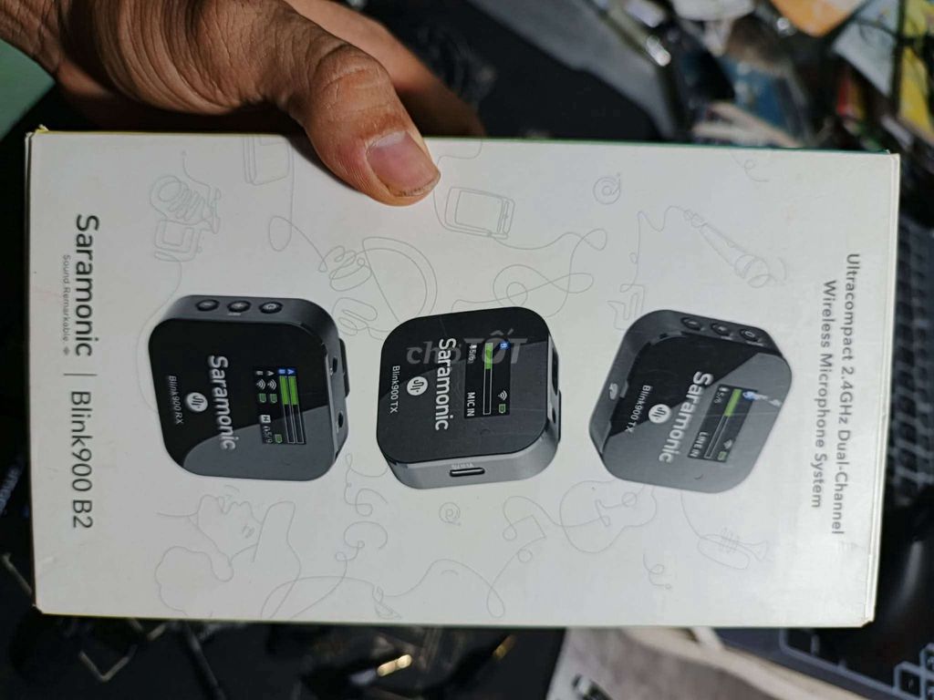 Микрофонная система Saramonic Blink900 B2 Black как новая