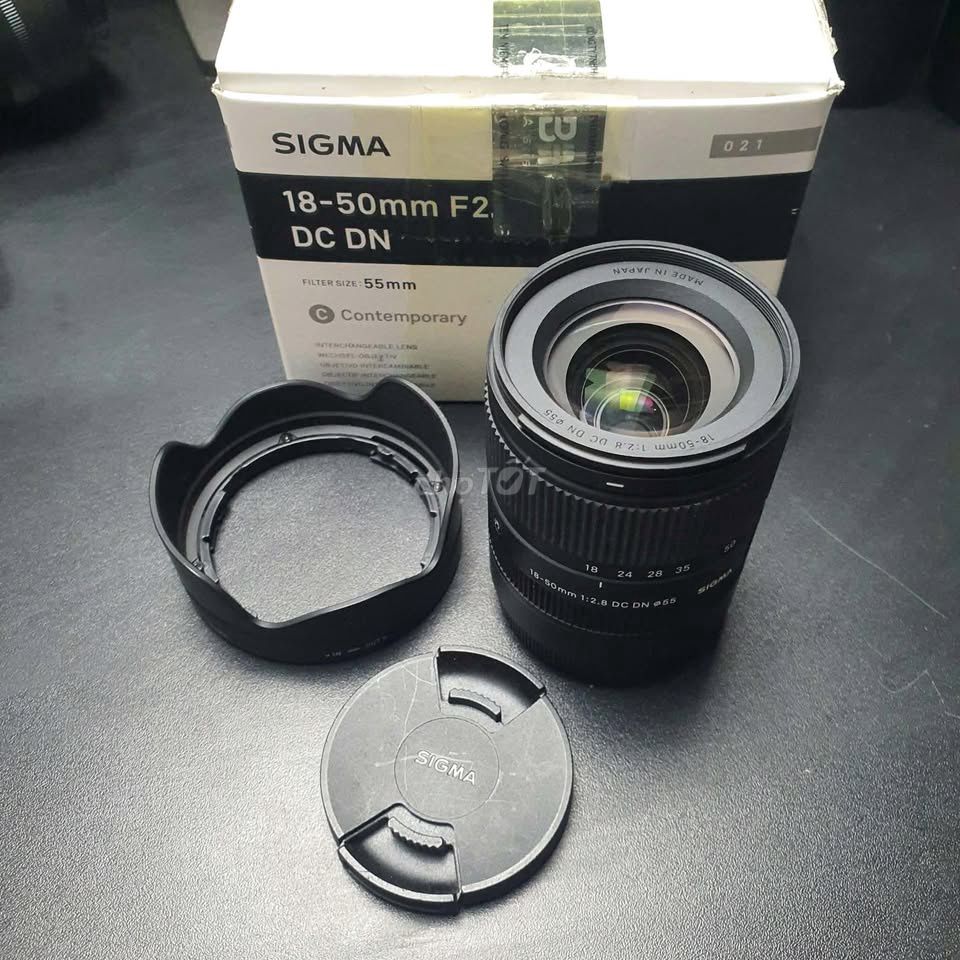 Объектив Sigma 18-50 f2.8 для Sony, полный комплект