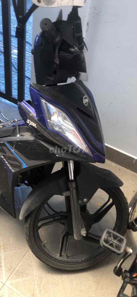 Фото 2: SYM Galaxy 50cc сине-черный