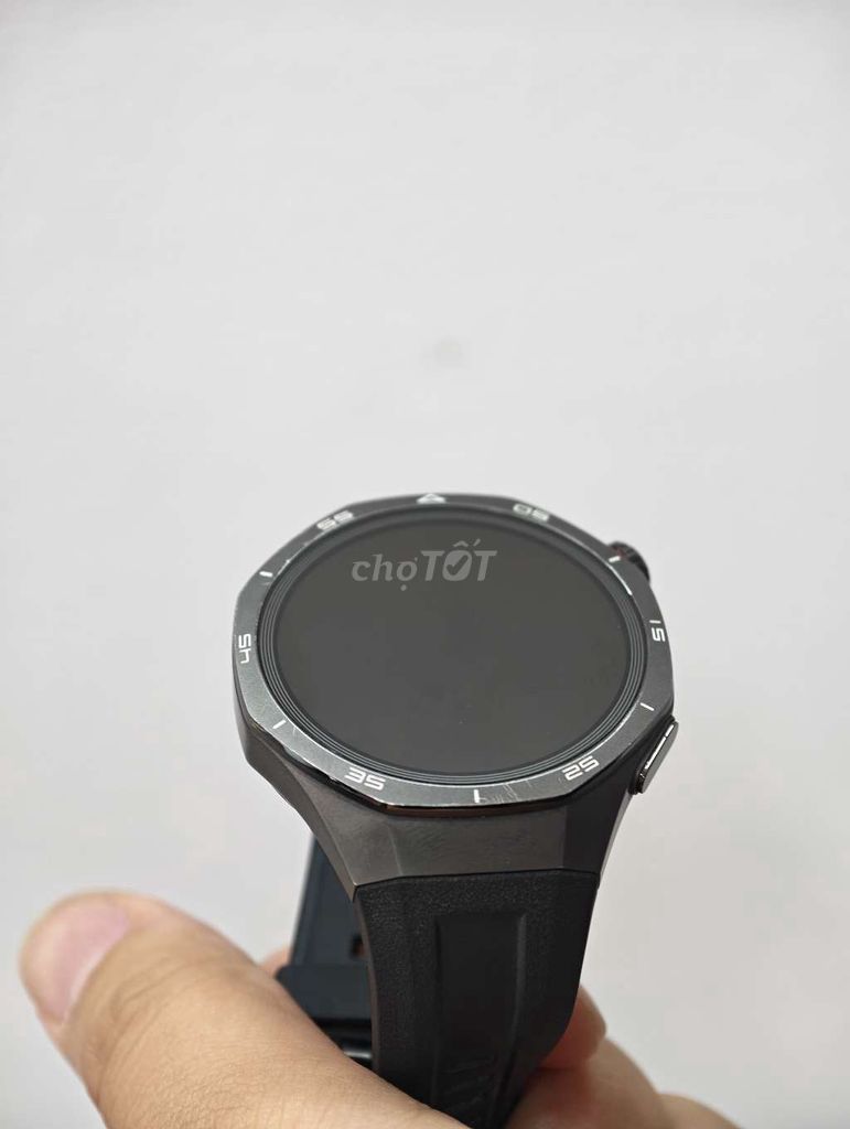 Huawei Watch GT5 Pro Черный Резина Титан