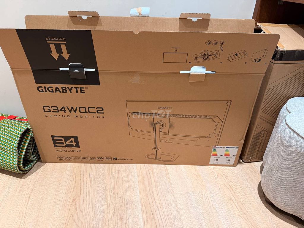 Фото 2: Монитор Gigabyte G34WQC2 34 дюйма 200 Гц WQHD
