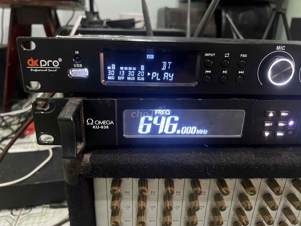 Цифровой процессор AK PRO K20PLUS Черный Bluetooth