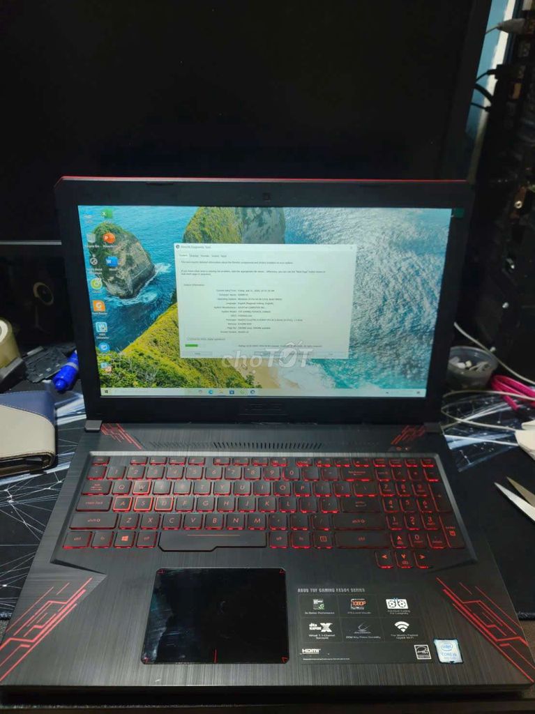 Фото 2: ASUS TUF GAMING FX504GD i5-8300H 8GB/240GB