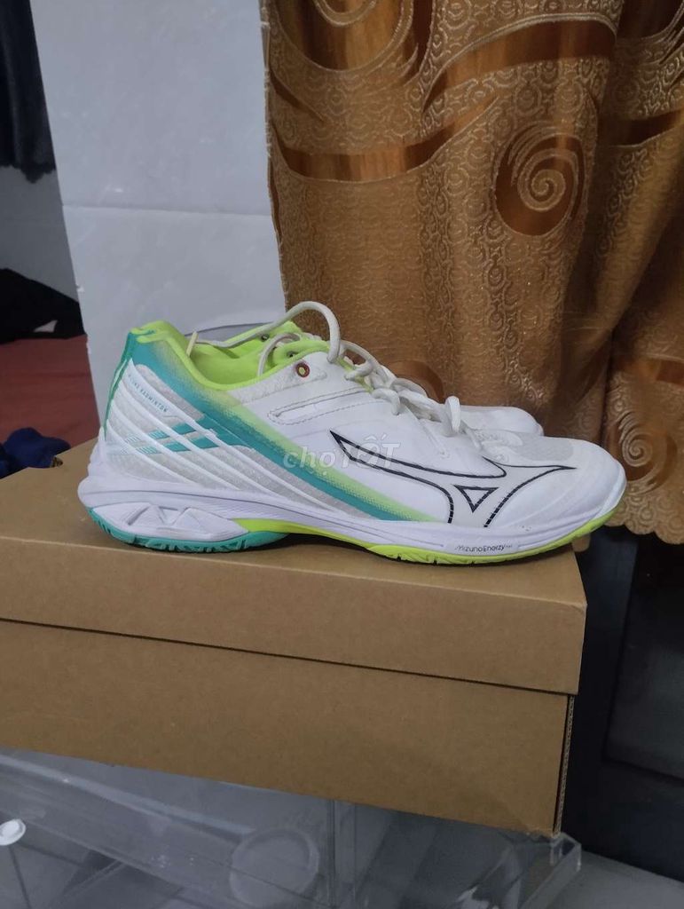 Кроссовки для бадминтона Mizuno Wave Claw 3 Белый Синий Желтый