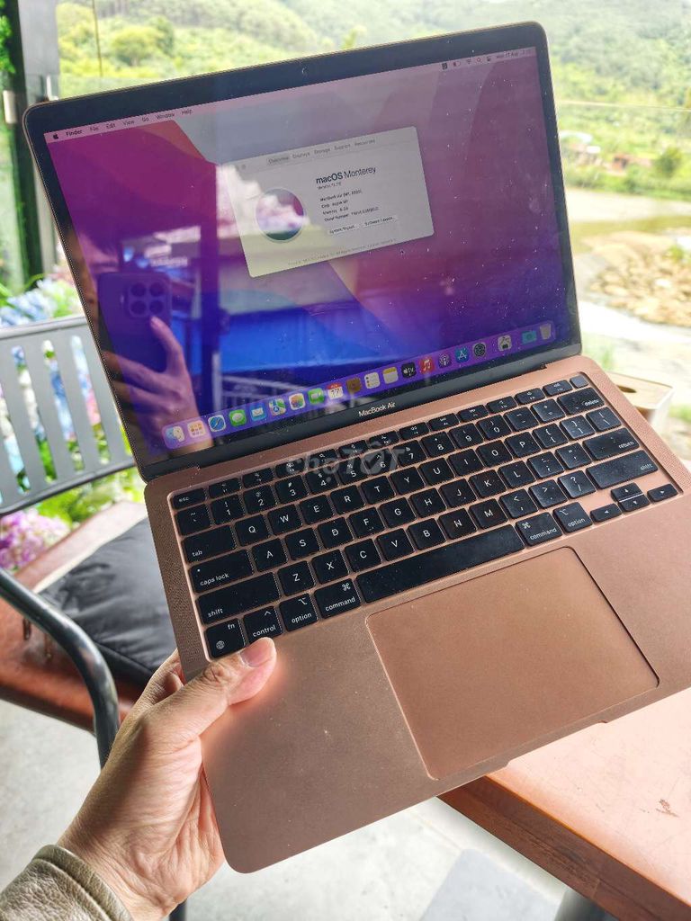 Фото 2: Apple Macbook Air M1 розовый золотой macOS
