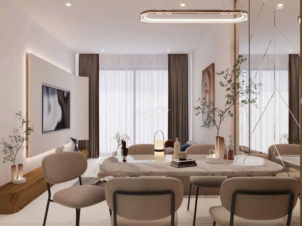 Аренда квартиры в Vung Tau Center Point, 3 спальни, полная меблировка, новая 100%