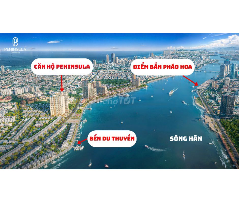 СОБСТВЕННАЯ КВАРТИРА 1-КОМН. НА ВЫСОКОМ ЭТАЖЕ PENINSULA ДАНАНГ – ОТЛИЧНАЯ ЦЕНА!