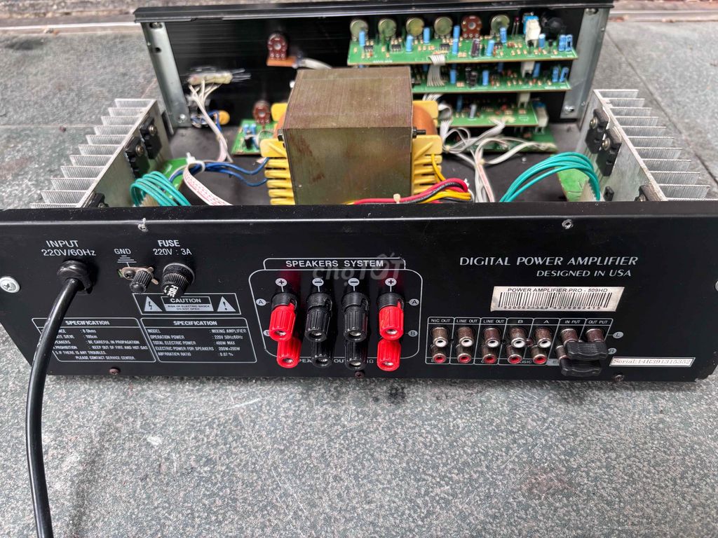 Фото 2: Усилитель Amply Jarguar Suhyoung Pro - 509HD чёрный