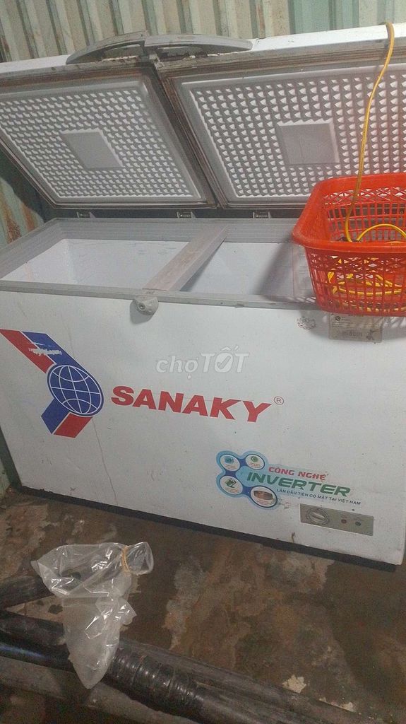 Морозильный шкаф SANAKY VH-2899A3 Inverter Белый