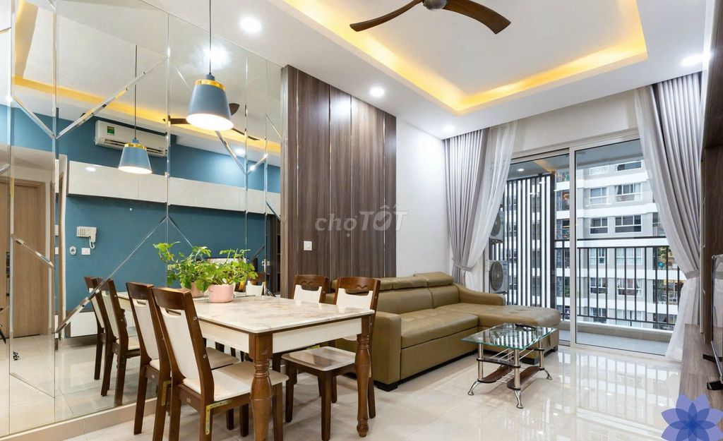 Аренда 2 комнат Golden Mansion Novaland в районе аэропорта 70м² 16,5 млн