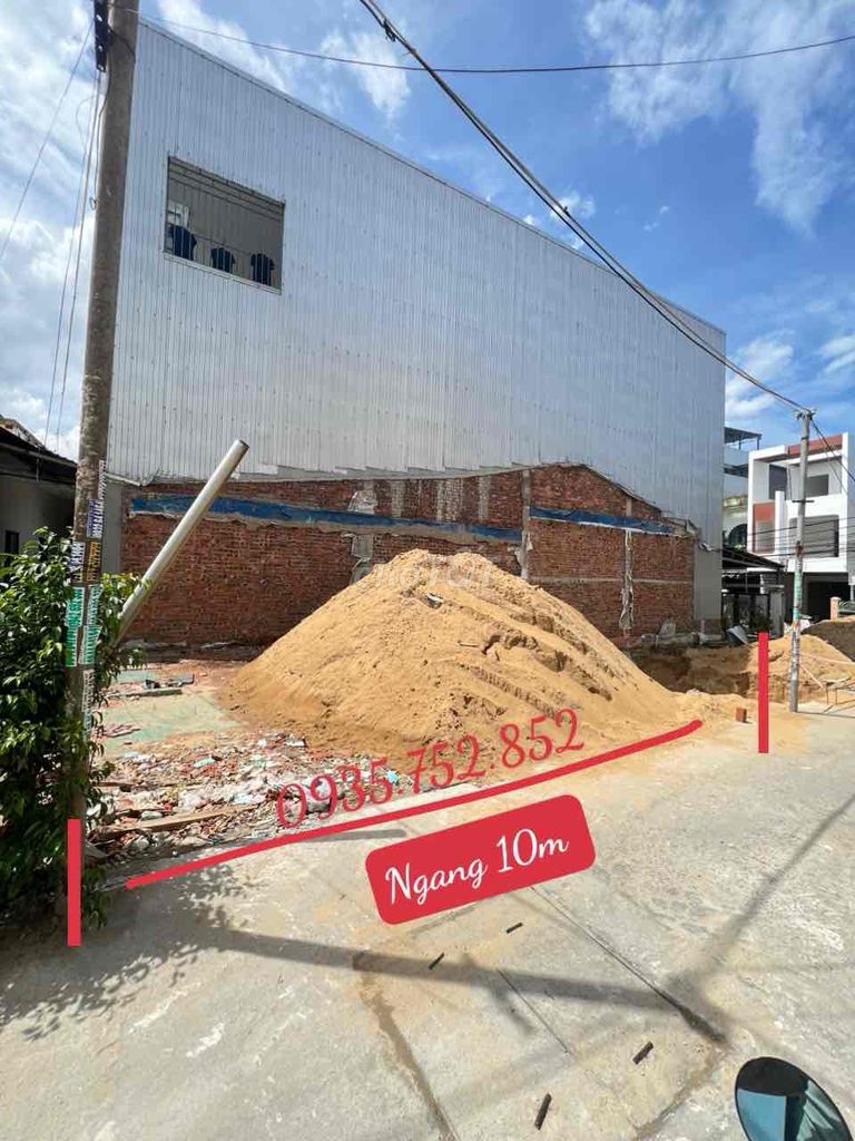 💯 Đất 70m2 Kiệt Ô TÔ NGUYỄN ĐÌNH CHIỂU _ Nam Việt Á_Ngang 10m Xây Đẹp