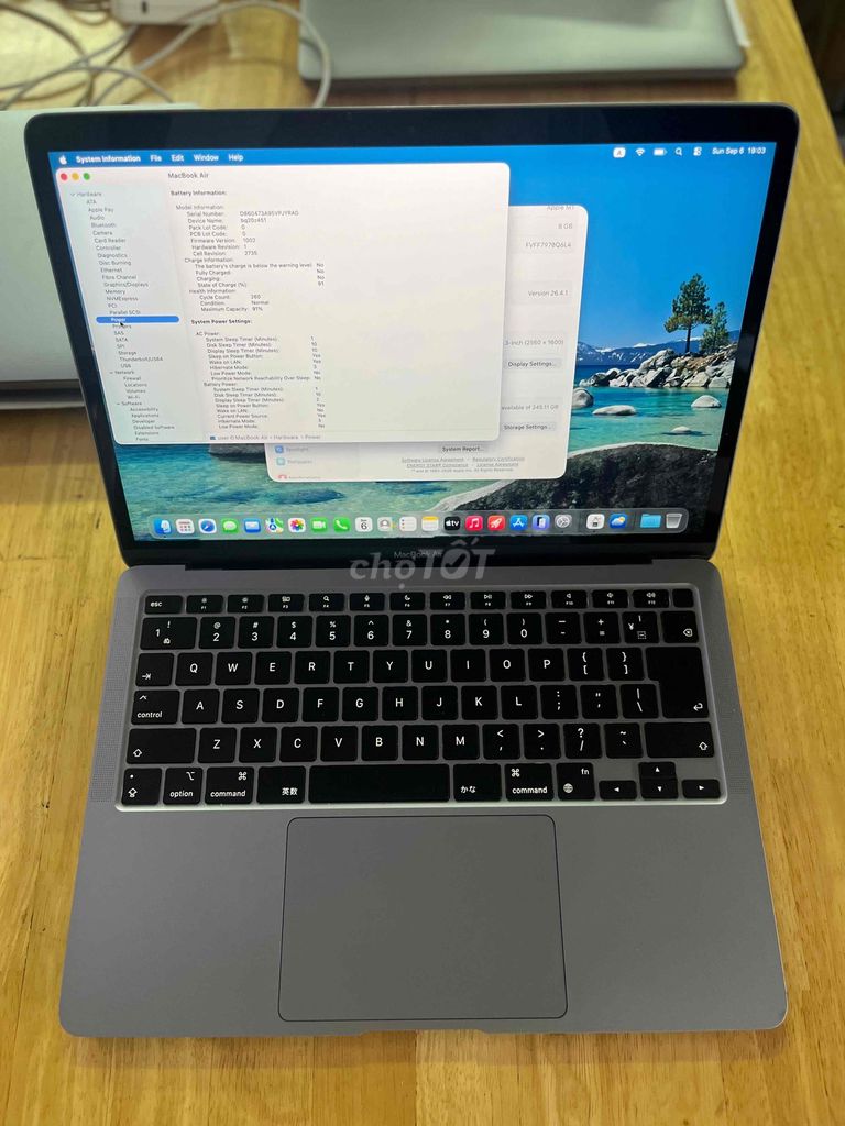 Apple MacBook Air M1 13 inch 8GB/256GB Серый