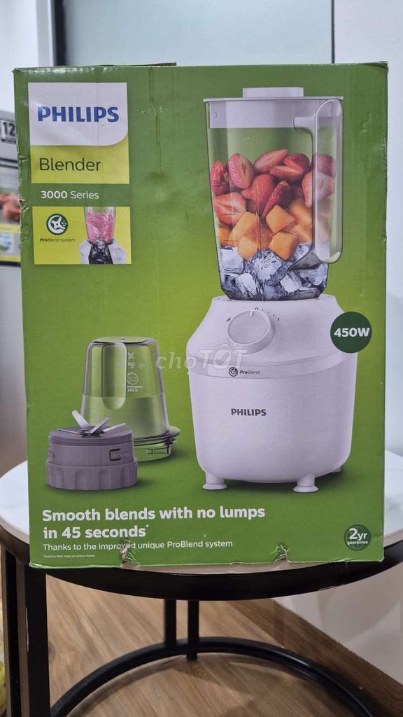 Блендер Philips 3000 Series белый 450 Вт