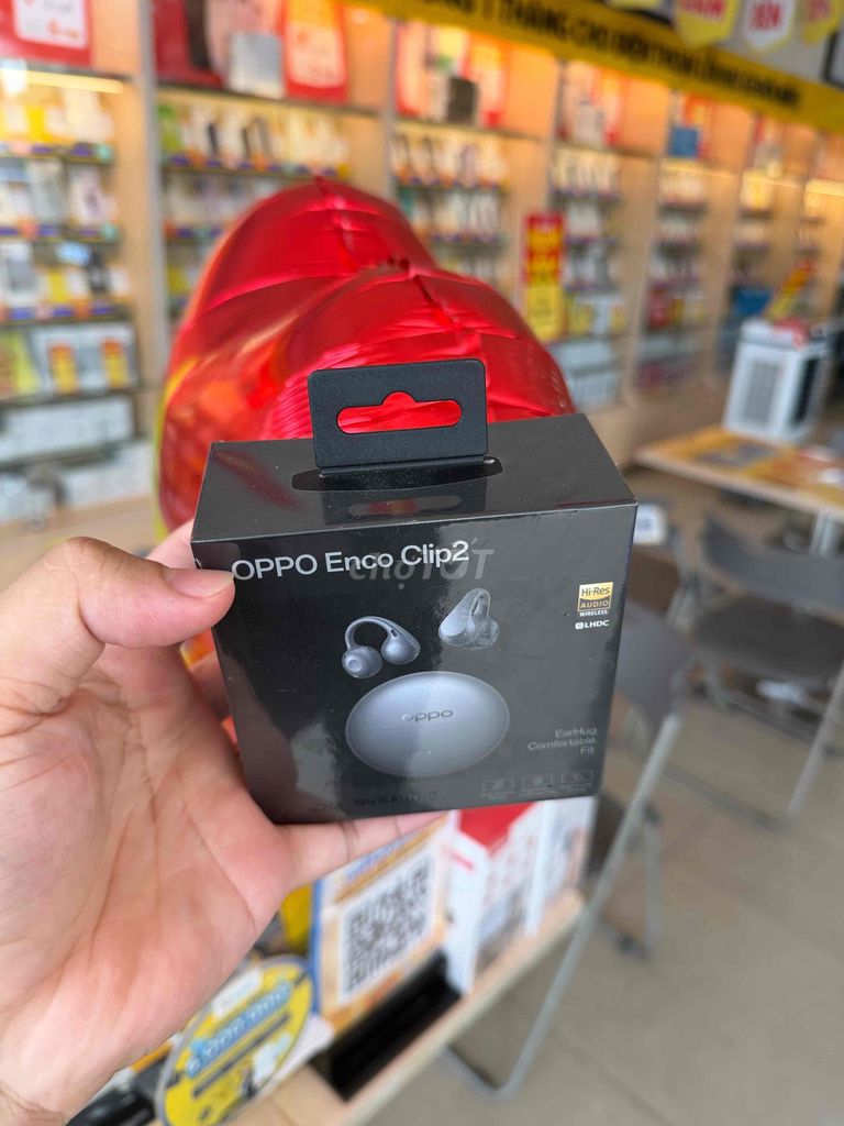 Наушники OPPO Enco Clip2, серые, запечатанные