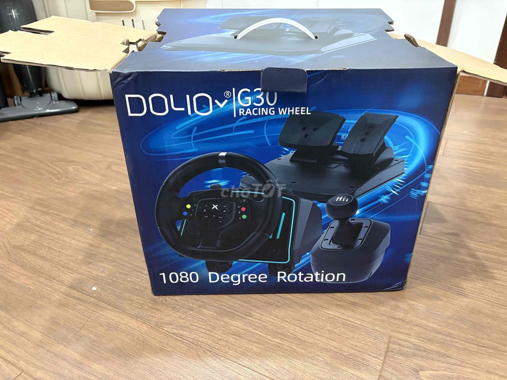 Игровой руль DOLIO G30 Черный Не использовался