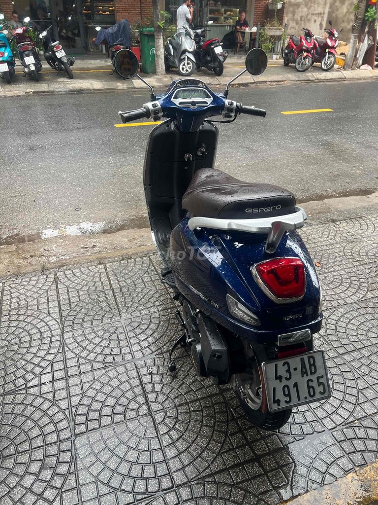 Фото 3: Esper Vespa 50cc 2026 Xanh 700 km