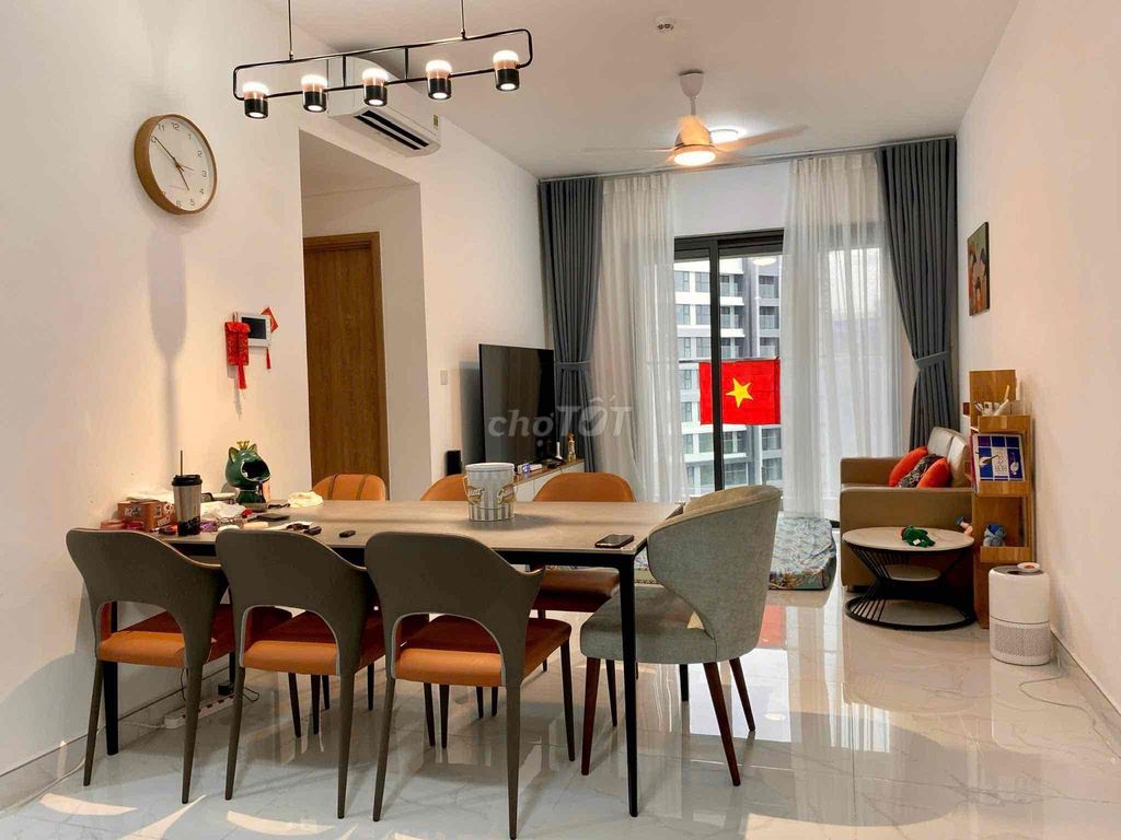 Аренда квартиры Diamond Alnata Celadon City Tân Phú — 88 м², 2 спальни, с полной мебелью