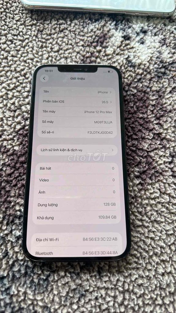 Фото 3: Apple iPhone 12 Pro Max 128GB Mỹ Còn đẹp