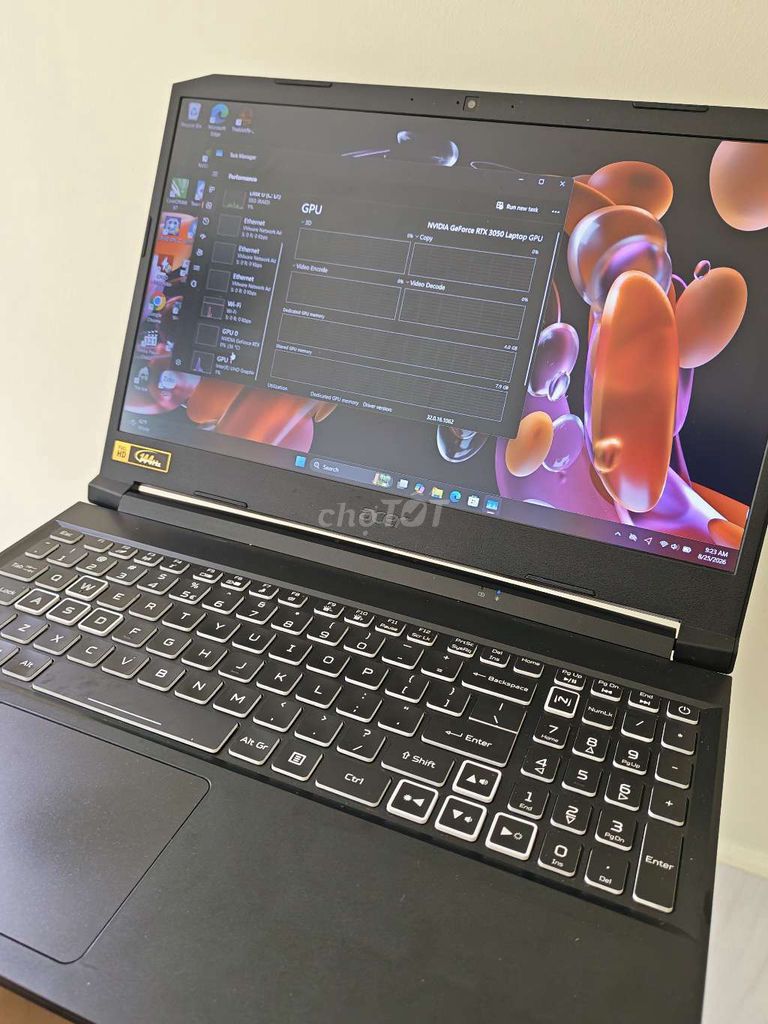 Фото 3: Acer Nitro i5 TH11 16GB/512GB RTX 3050 144Гц черный
