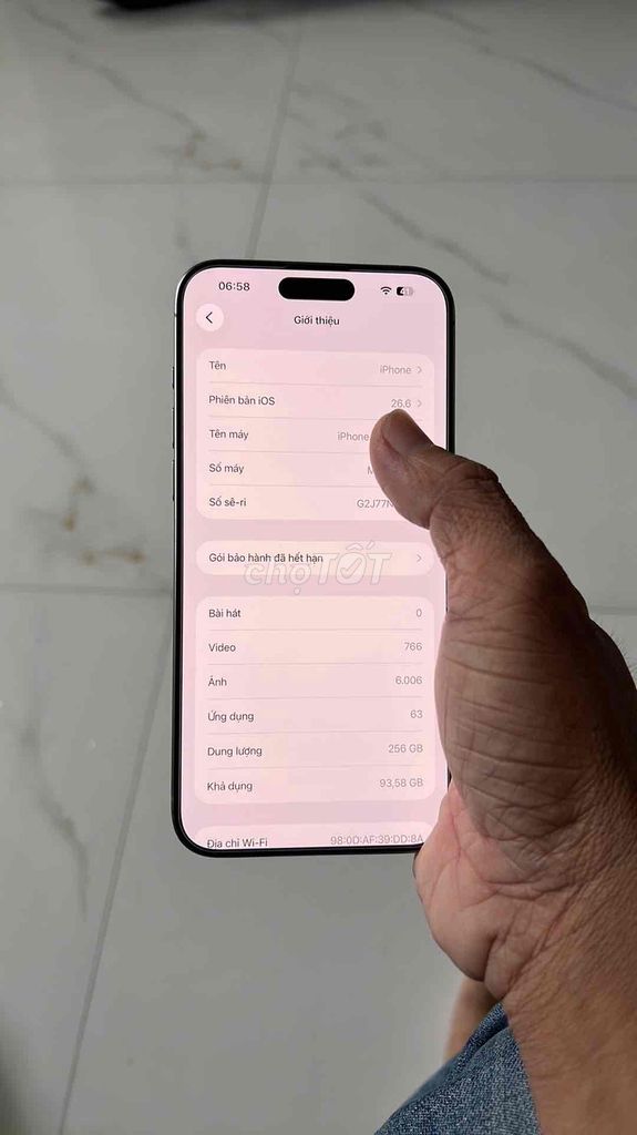iPhone 15 Pro Max 256GB Серый, б/у