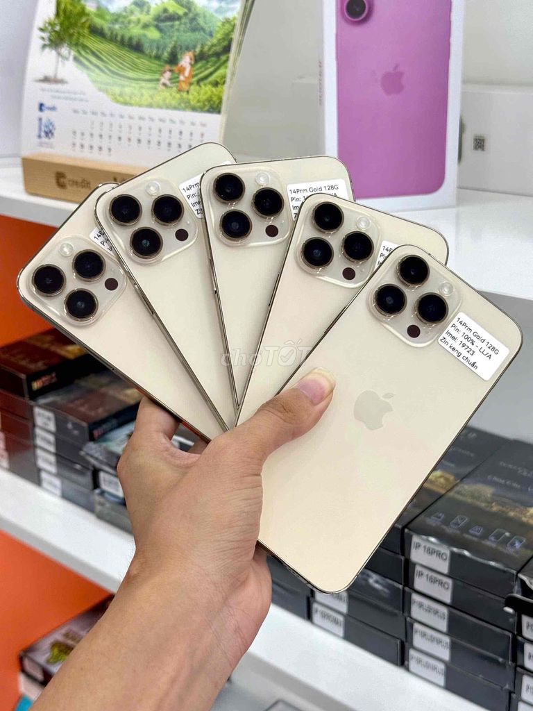Фото 3: Apple iPhone 14 Pro Max 128GB золотой оригинал