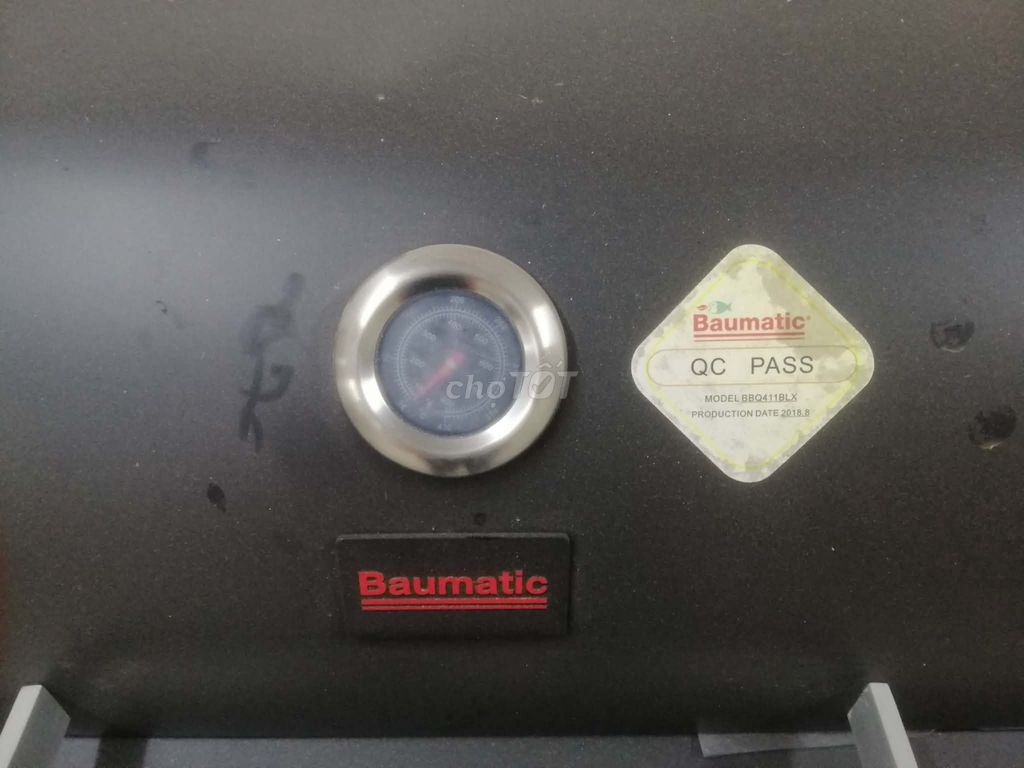 Фото 3: Гриль BBQ Baumatic BBQ411BLX, нержавеющая сталь, черный, новый