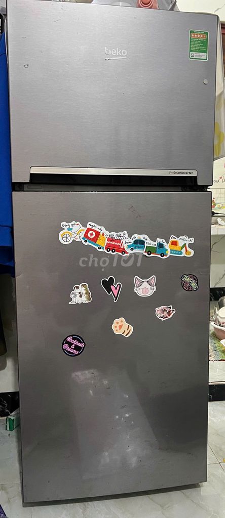 Холодильник Beko Inverter 188 литров, серый, Таиланд