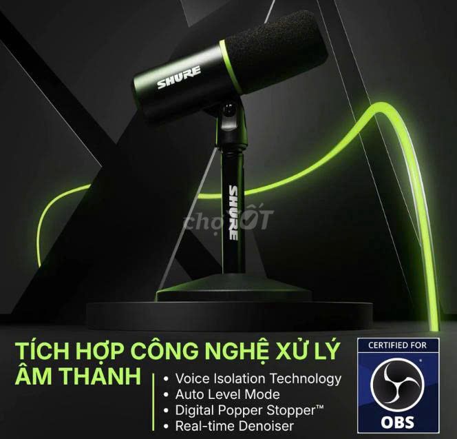 Микрофон Shure MV6 USB-C Черный