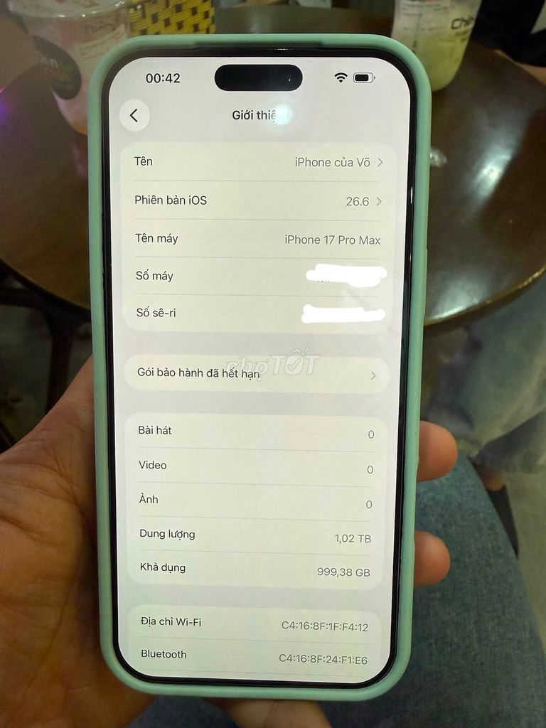 Apple iPhone 17 Pro Max 1TB Серый Zin all