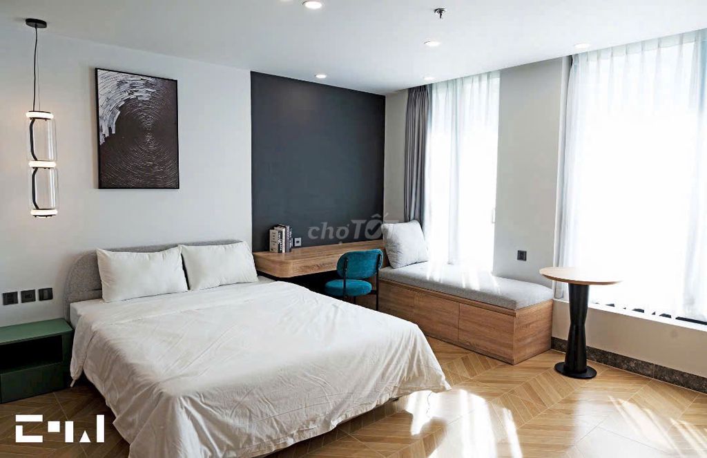 Фото 3: Срочно сдаётся квартира-студия 30 м² на улице Нгуен Хыу Кань рядом с Pearl Plaza и районом 1