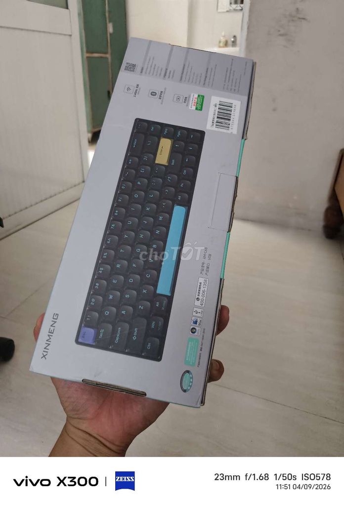Механическая клавиатура Xingmeng C68 черная USB Bluetooth