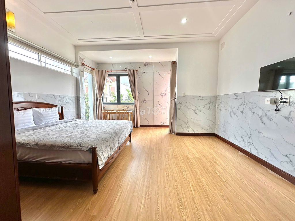 🌸 1-комнатная квартира Кхуэ Ми Донг 3 - 50 м² - просторный балкон - полная меблировка