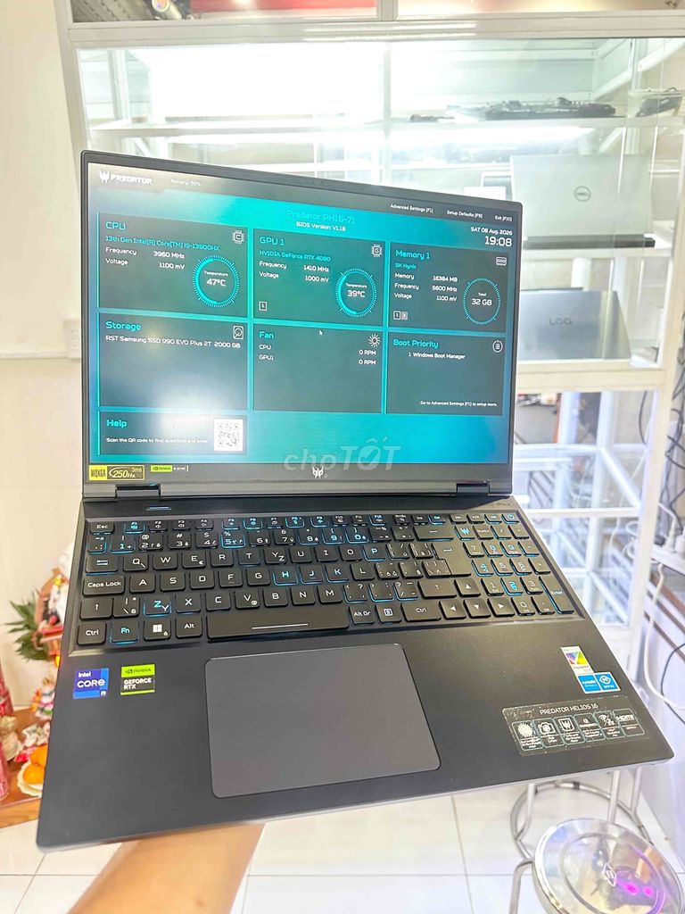 Acer Predator Helios 16 i9-13900HX RTX 4080