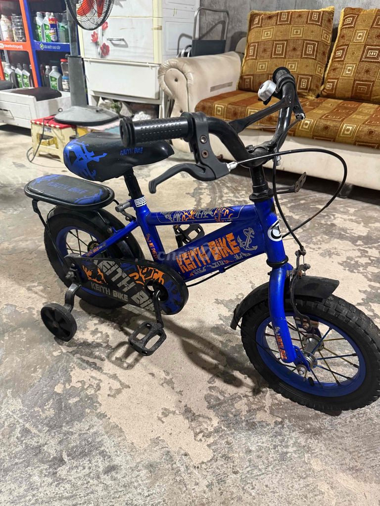 Детский велосипед Keith Bike, стальная рама, синий