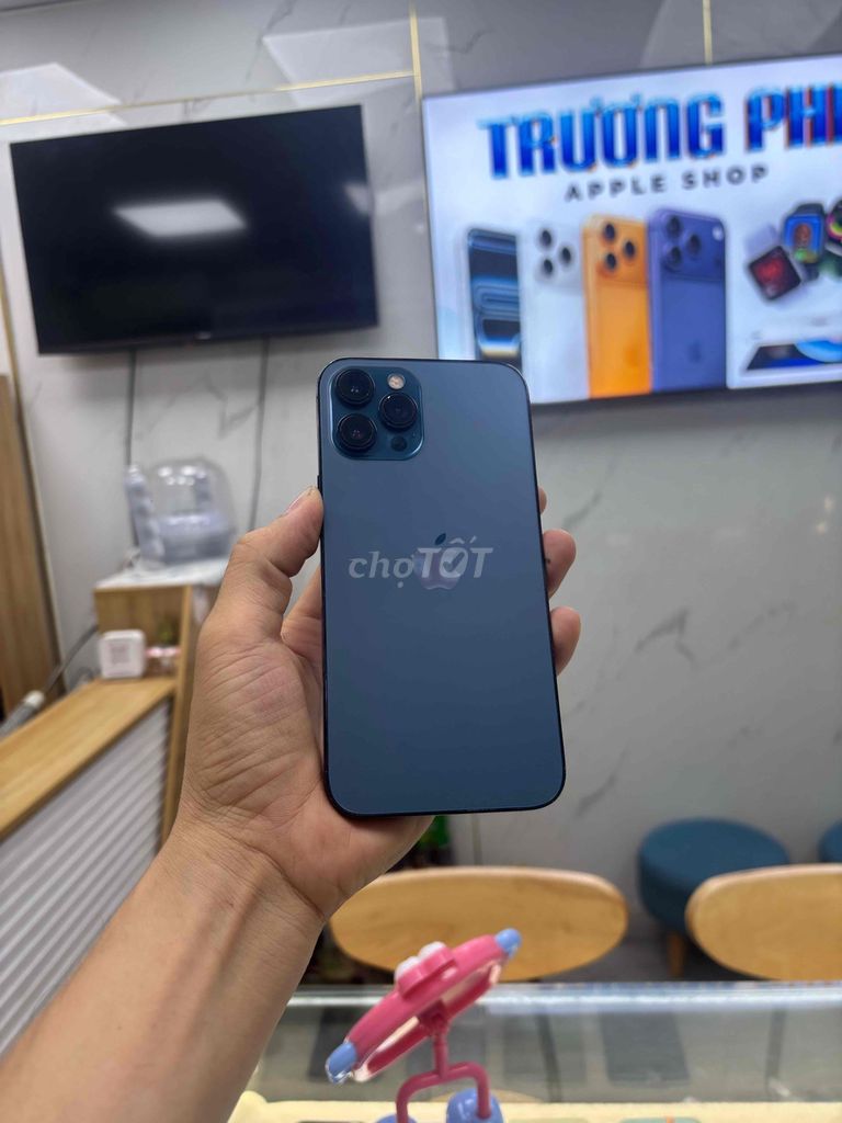 Фото 2: Apple iPhone 12 Pro Max 128GB синий, б/у