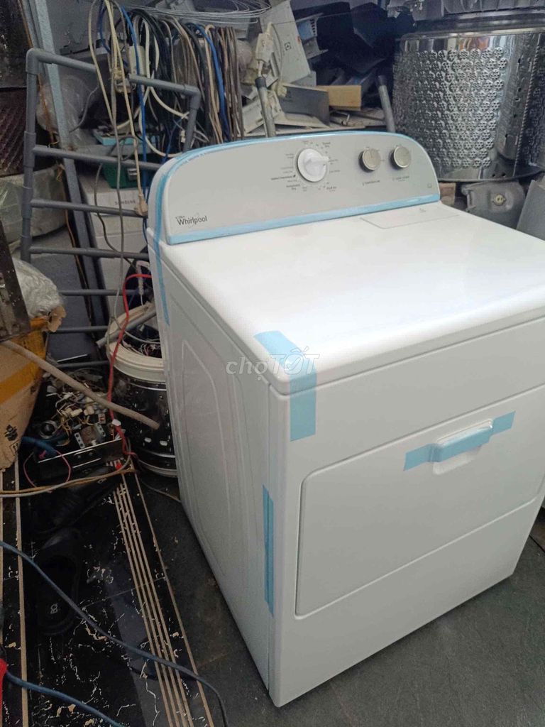 Фото 2: Сушильная машина для одежды Whirlpool 15 кг Белая