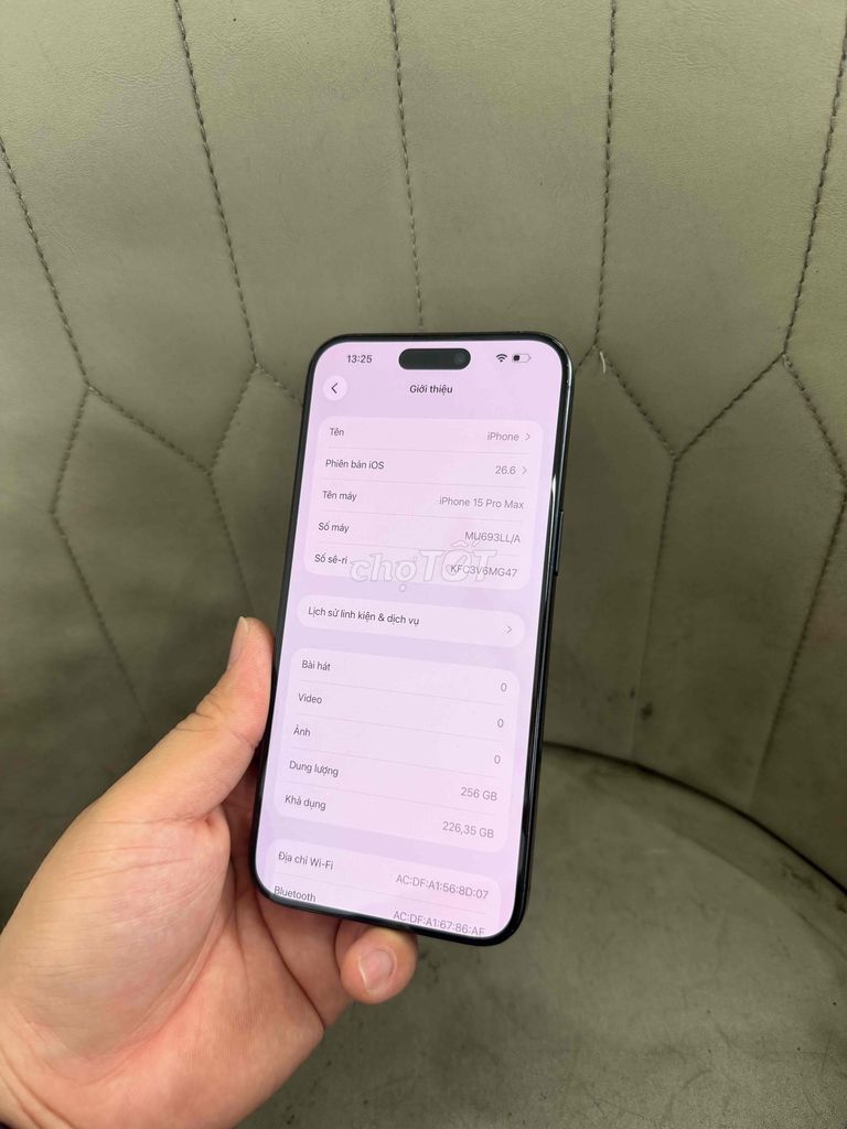 Фото 2: 15 Pro Max, 256GB, Full CN, hỗ trợ góp 0đ
