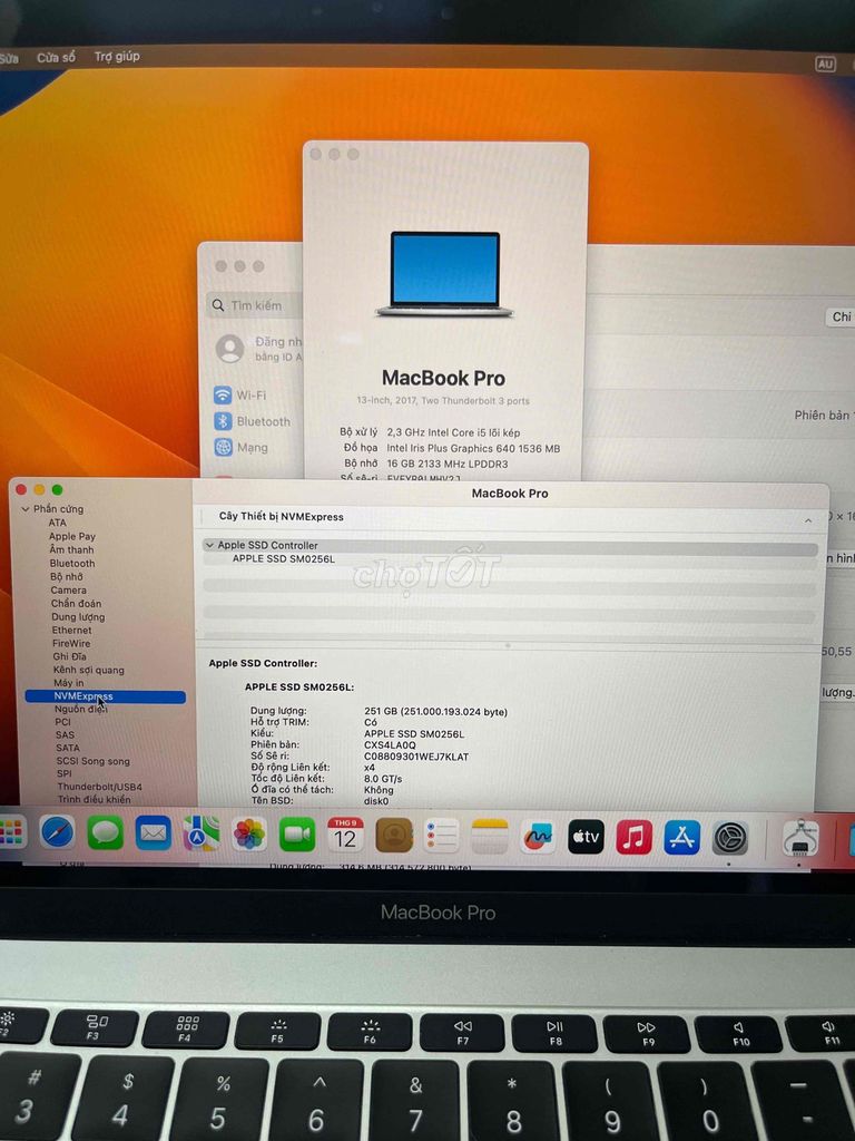 Фото 3: Apple MacBook Pro 2017 i5 13 дюймов 16GB/256GB Серебристый