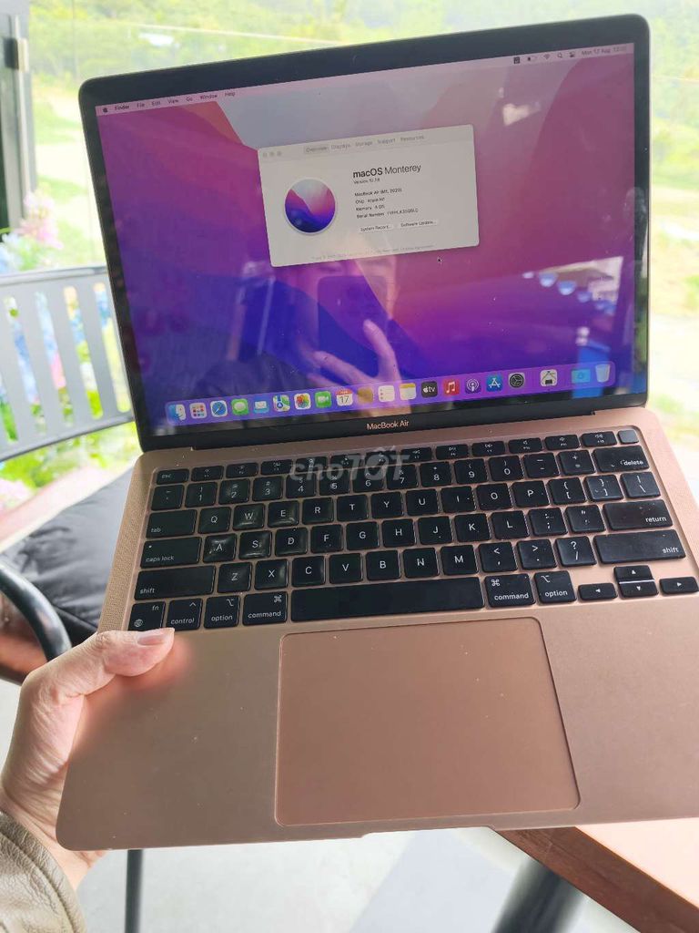 Apple Macbook Air M1 розовый золотой macOS