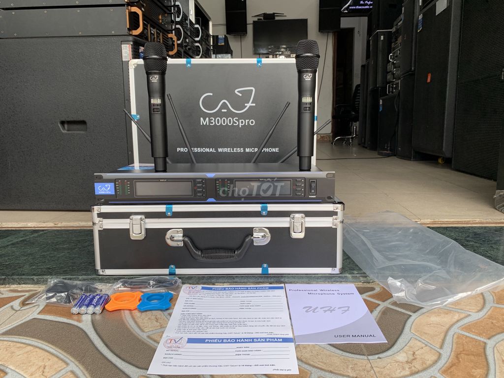 Профессиональный микрофон CAF M3000+SPro Italy, оригинал