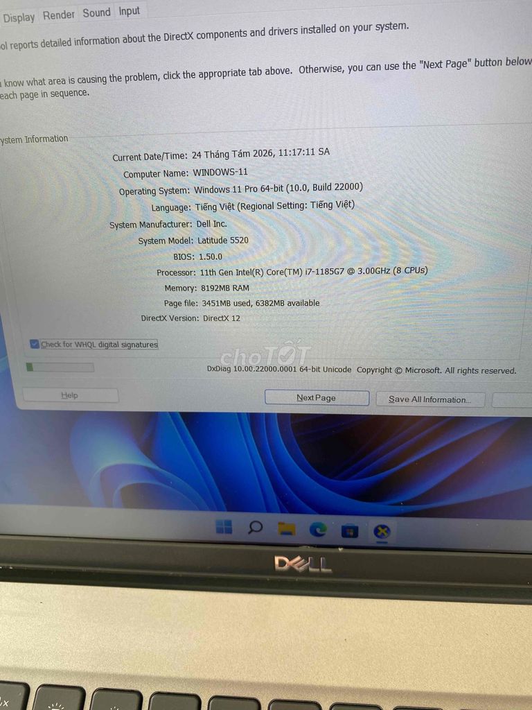 Фото 2: Dell Latitude 5520 i7 1185g7 15.6 inch 8GB/256GB