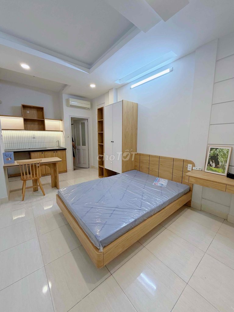 Студия 30 м², Trần Kế Xương, Ван Киеп — есть внутренний дворик