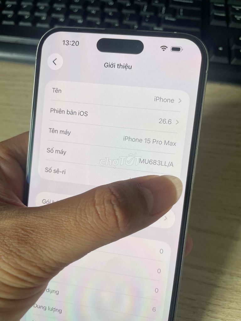 Apple iPhone 15 Pro Max серебристый, новый
