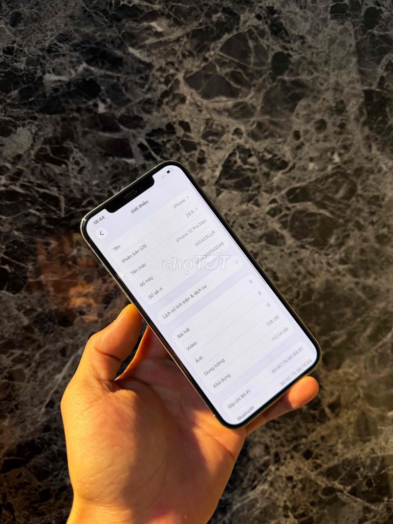 Фото 2: iPhone 12 Pro Max 128GB белый, заменена батарея