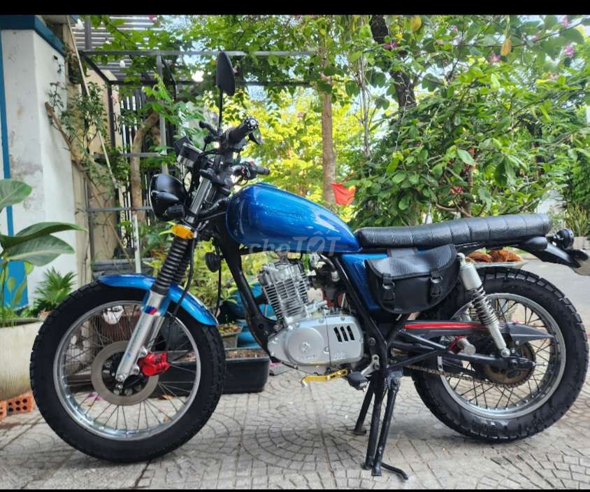 Мотоцикл Suzuki GN125 Синий Механическая КПП