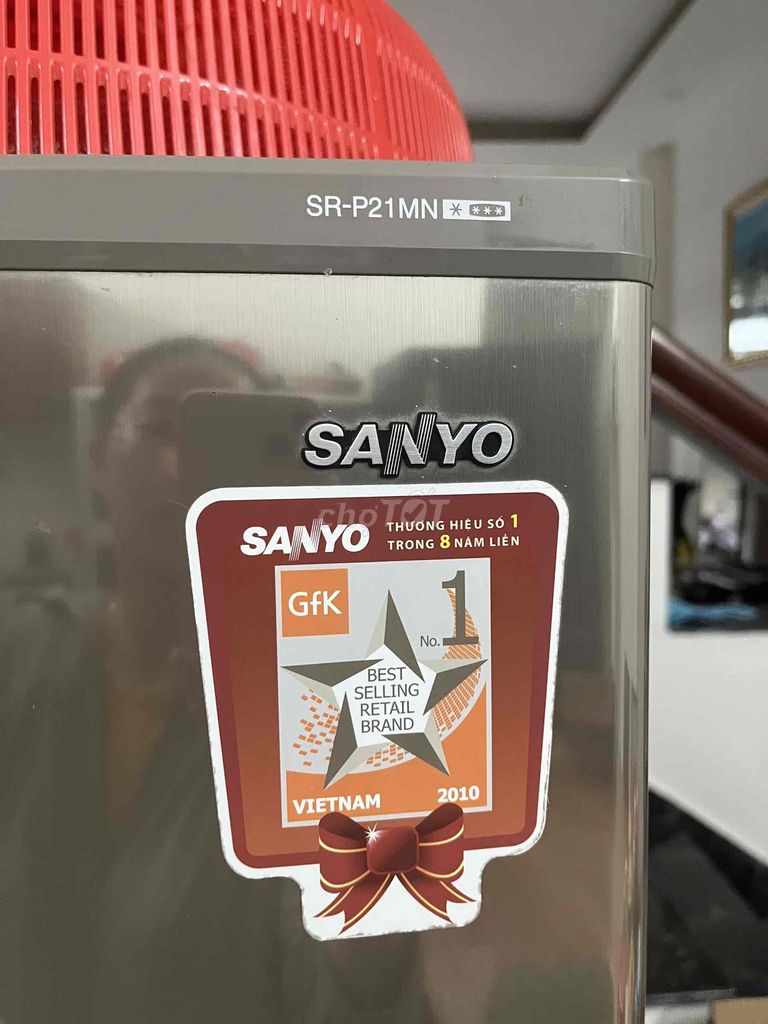 Холодильник Sanyo SR-P21MN двухдверный серый