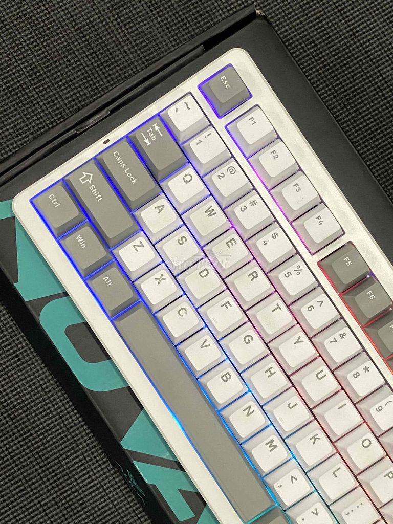 Фото 2: phím cơ aula nova 75 pro, hotswap, 3 mod, màn hinh
